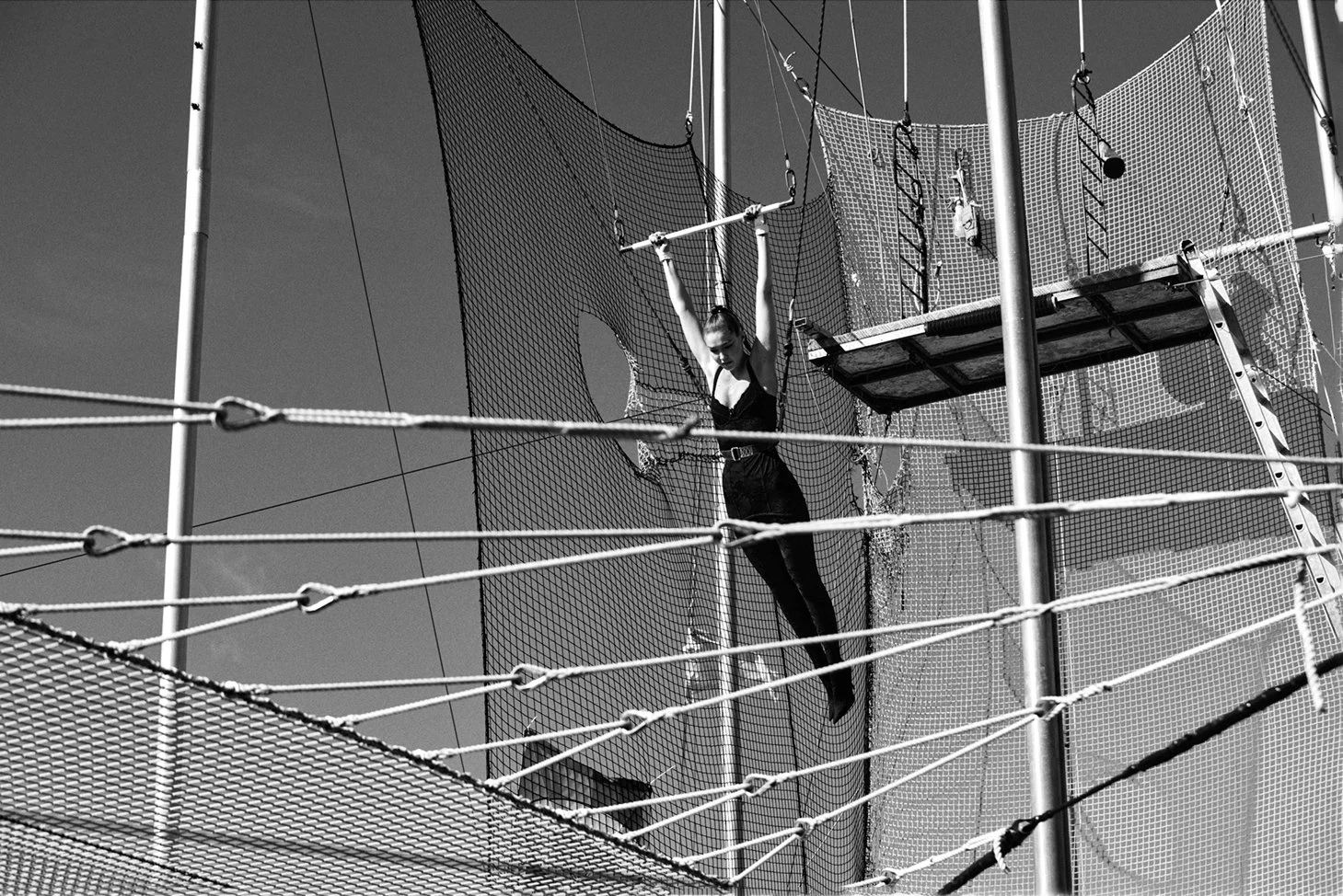 Fearless Gigi Is Airborne in V#134: Mario Sorrenti in V Magazine